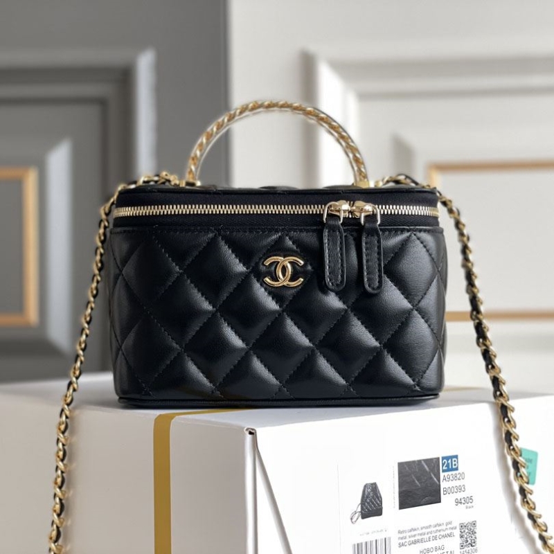 Ch*el cosmetic bags